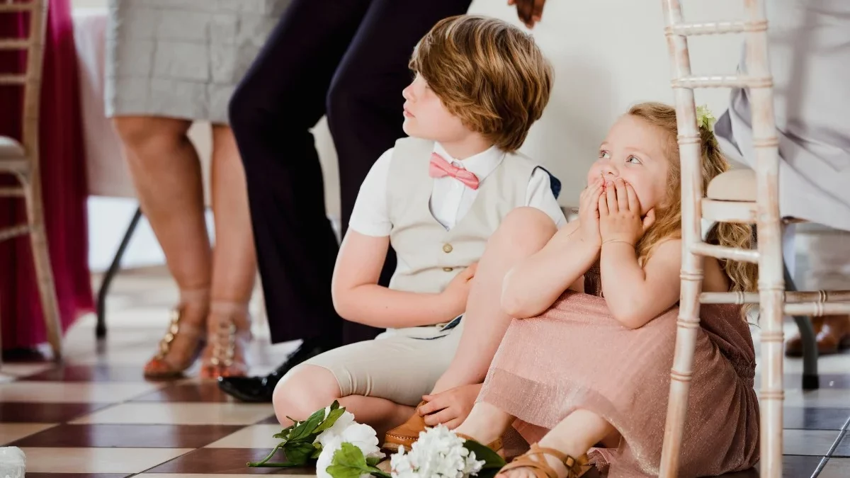 Das sind die besten Ideen für die Kinderbetreuung auf einer Hochzeit