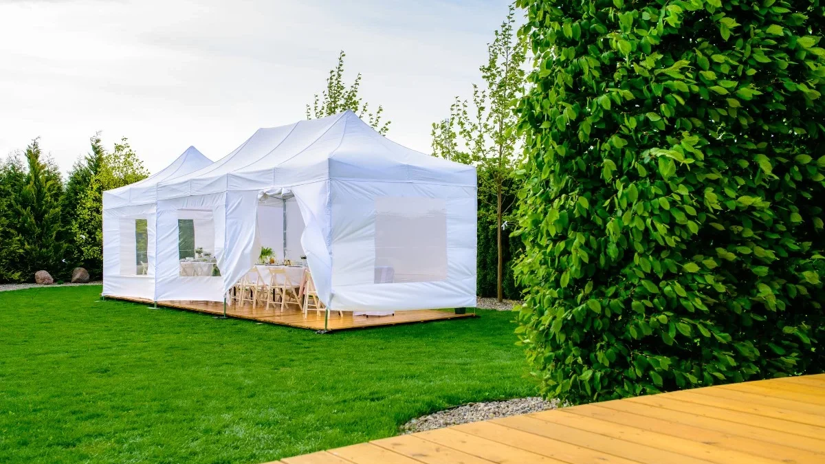 Ist ein Pavillon Zelt winterfest?